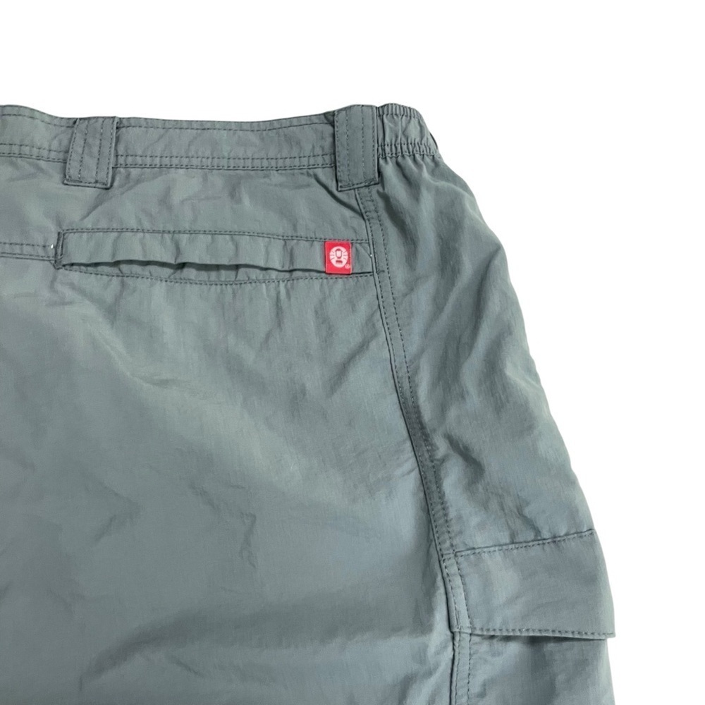 Coleman The Outdoor Company Cargo Shorts Men’s XXL Gray Nylon Hiking Fishing - Picture 5 of 12